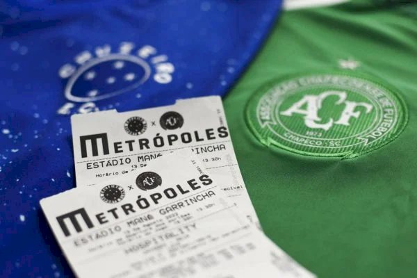 Jogo do Cruzeiro contra a Chape no DF já tem 15 mil ingressos vendidos. Garanta o seu