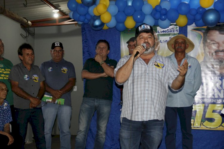 No Distrito de Bocajá, Carlos Bernardo tem reunião com lideranças e apoiadores