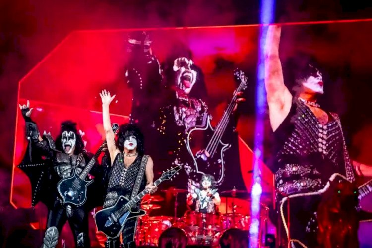 É hoje: banda Kiss já está em Brasília para show histórico na Arena BRB