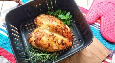 Peito de frango na airfryer