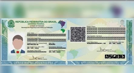 DF, SP e outros 13 estados têm 4 meses para começar a emitir a nova carteira de identidade