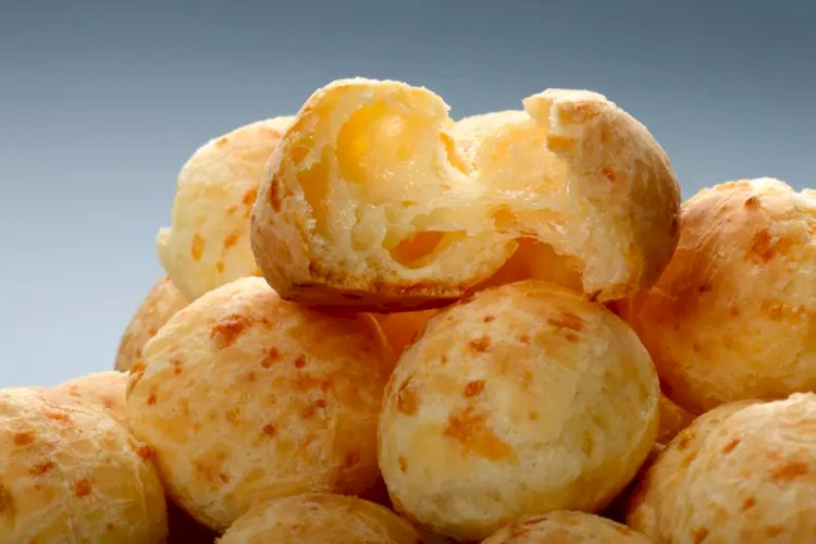 Pão de queijo vegano