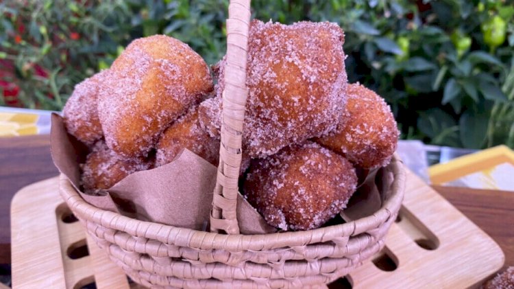 Bolinho de chuva com 2 ingredientes