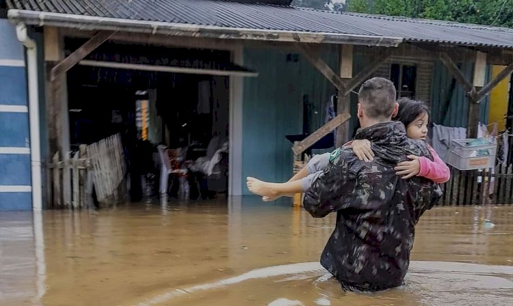 Inmet prevê mais chuva forte em parte do Rio Grande do Sul