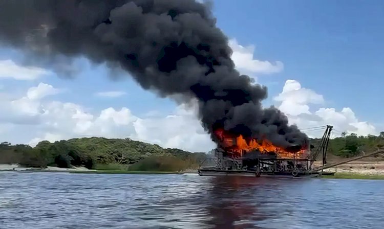 Garimpo ilegal no Amazonas é alvo de operação da Polícia Federal