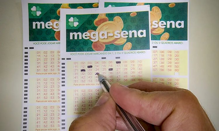 Mega-sena acumula e tem prêmio estimado em R$ 58 milhões