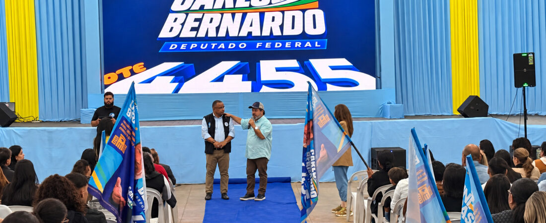 Carlos Bernardo amplia apoios e fortalece campanha com propostas para saúde e desenvolvimento