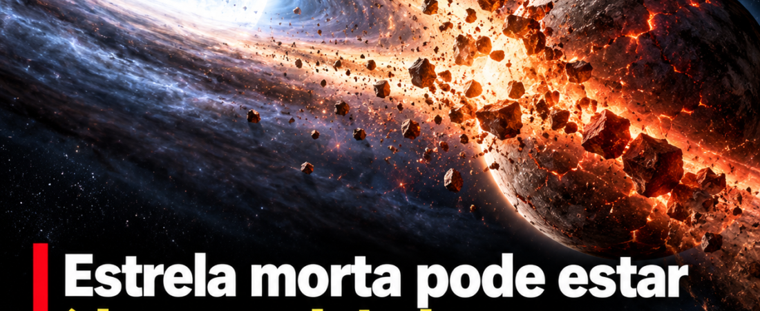 Estrela morta pode estar “devorando” planeta que nasceu de suas próprias cinzas