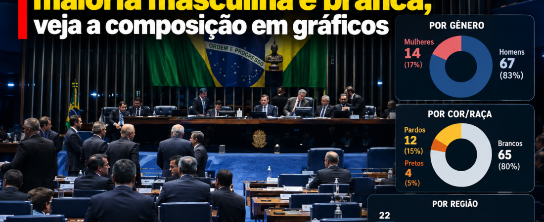 Senado terá nova configuração em 2027; PL passa a ter a maior bancada